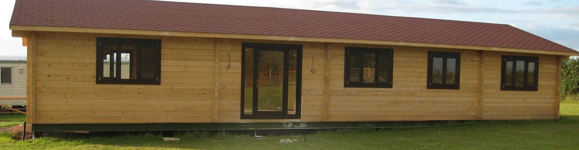 Wooden Mobile Homes in Kent by Timberlogbuild
