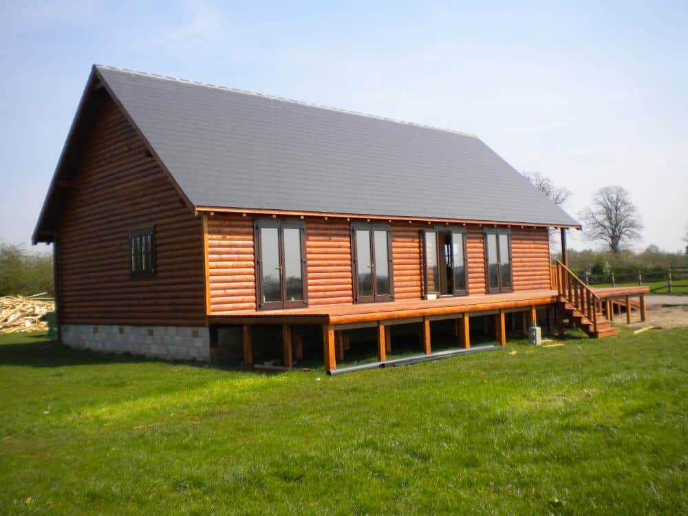 Beautiful timber frame homes built by Timberlogbuild LTD